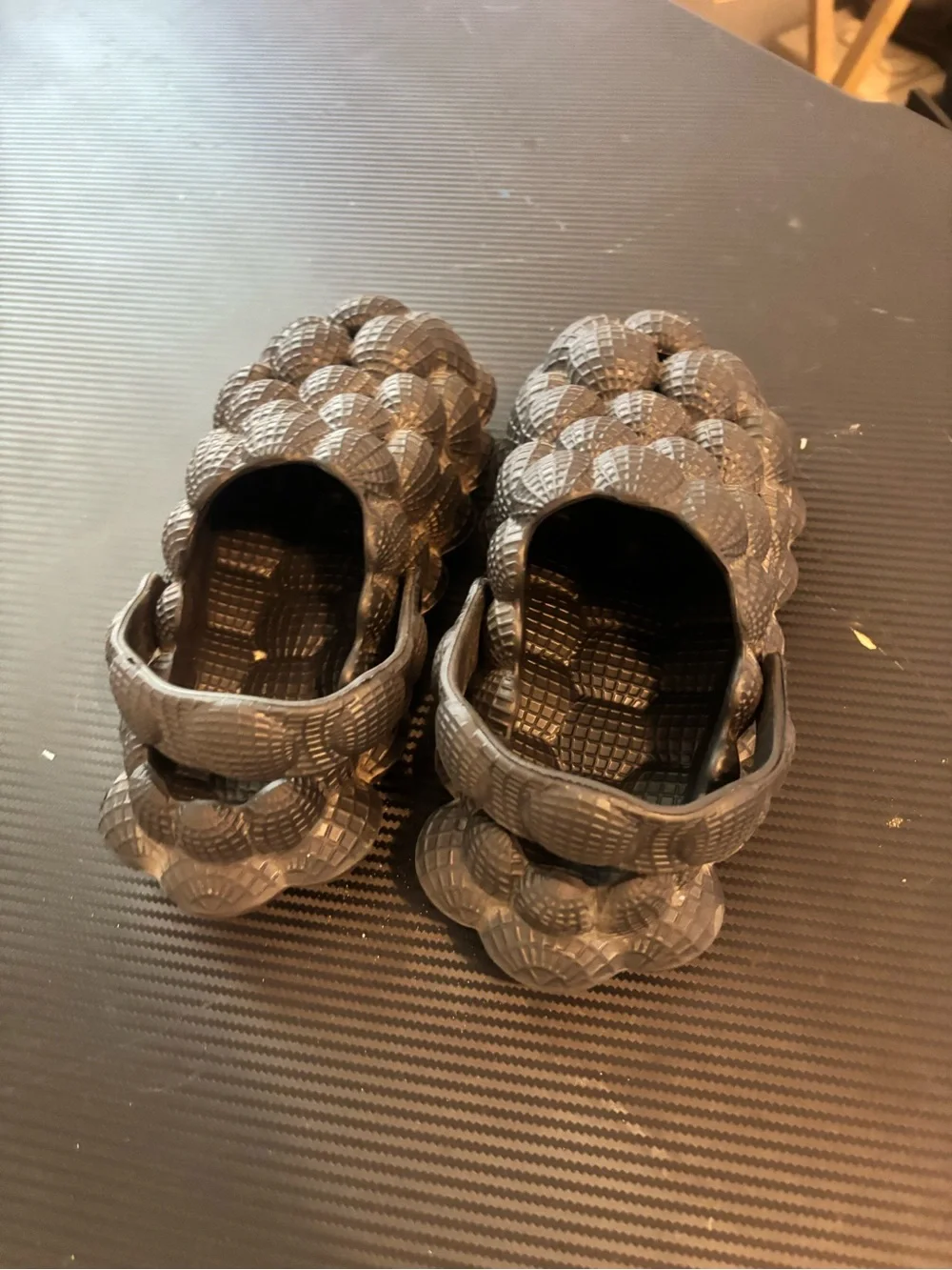 Kids Bubble Foam Clog - Black size 32-33